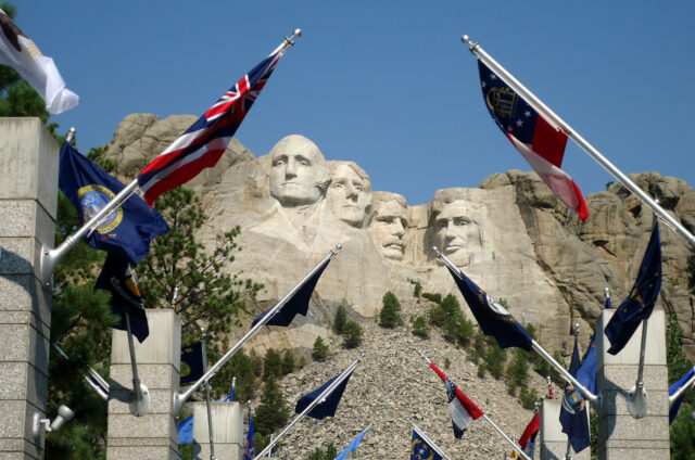 Památník Mount Rushmore, USA