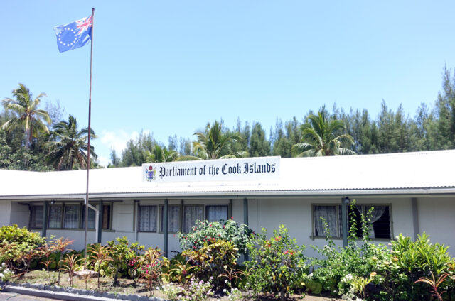 Parlament v Avarui, Rarotonga, Cookovy o.
