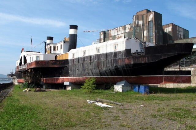 Parník Sv. Mikuláš, Krasnojarsk, Rusko