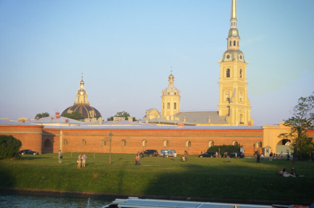 Petropavlovská pevnost, Petrohrad, Rusko