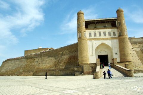 Pevnost Arg, Buchara, Uzbekistán