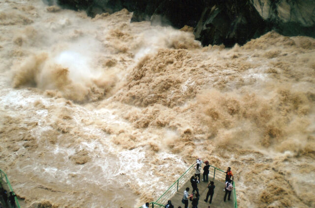 Peřeje na Jang-c´-ťiangu, Čína