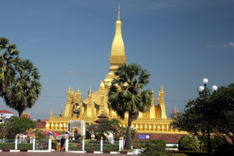 Pha That Luang, Vientiane, Laos