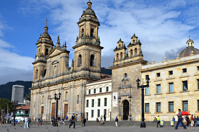 Plaza Bolivar, Bogota, Kolumbie
