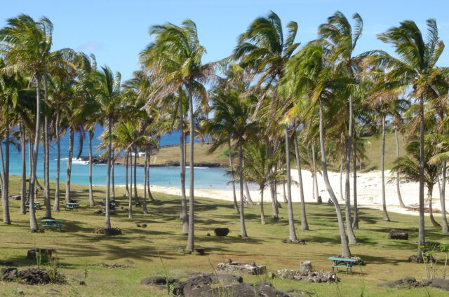 Pláž Anakena, Velikonoční ostrov