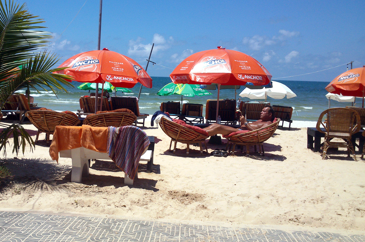 Pláže a bary Sihanoukville, Kambodža