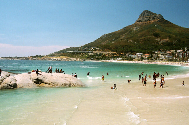 Pláže u Kapského města, JAR