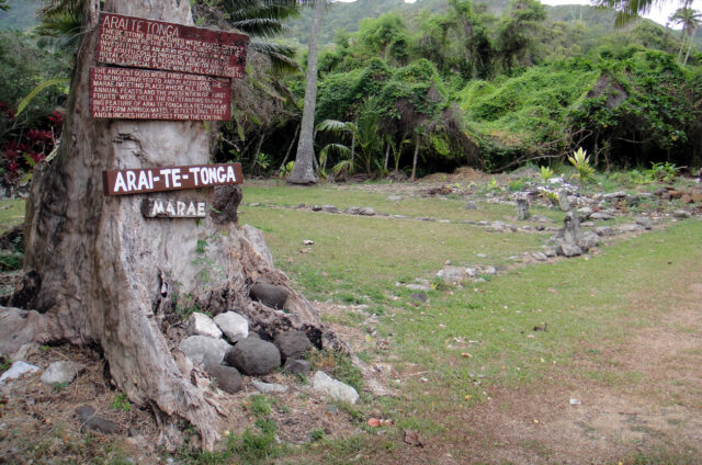 Posvátné místo marae, Rarotonga