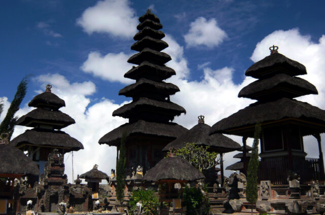 Posvátný chrám Besakih, Bali, Indonésie