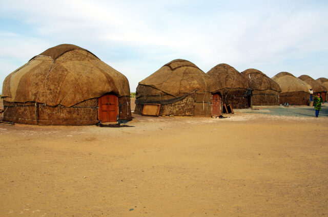 Poušť Kyzylkum, Uzbekistán