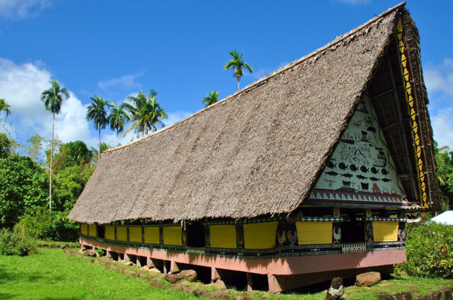 Prastaré tradiční Yapese domy, Mikronésie