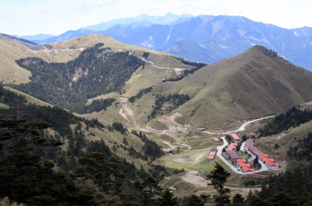 Průsmyk pod horou Hehuan (3422m), Tcha-jwan