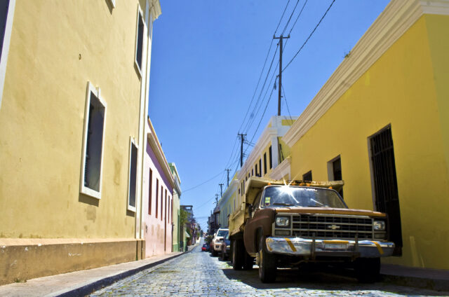Příjemné uličky San Juan, Portoriko