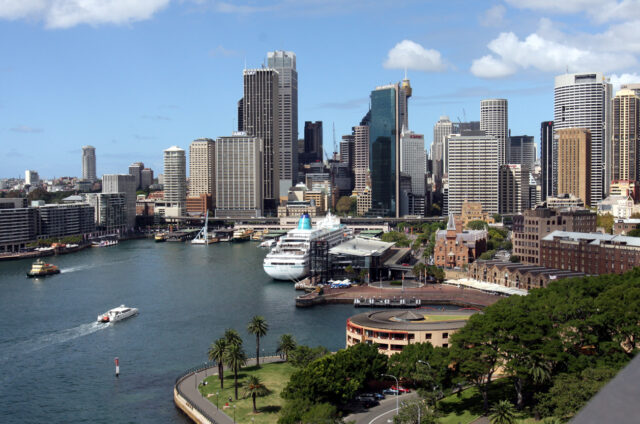 Přístav v Sydney, Austrálie
