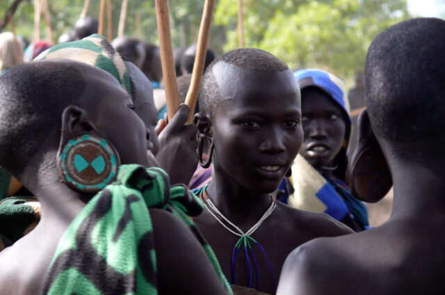 Rozhovor pastevců, Etiopie