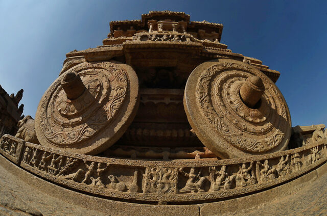 Ruiny středověkého Hampi, Indie