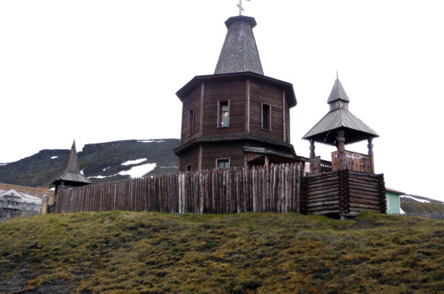 Ruský pravoslavný kostel, Wanek Barenstburg, Špicberky