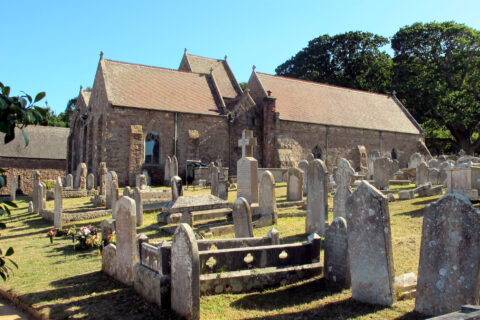 Rybářská kaple, Záliv St. Brelade´s Bay, Jersey