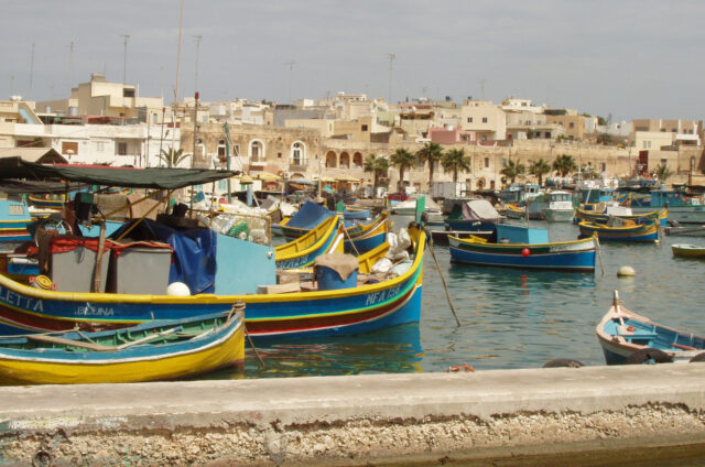 Rybářská vesnice Marsaxlokk, Malta