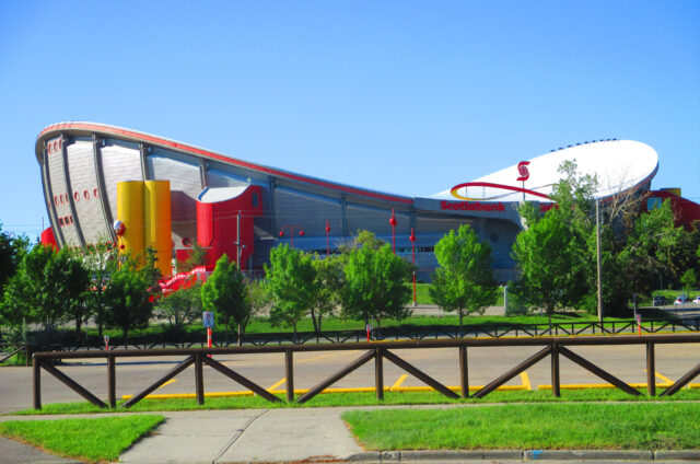 Saddledome stadion Calgary Flames, Calgary, Kanada