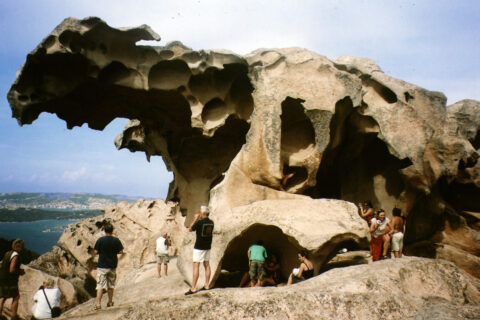 Skalní útvar, Capo d'Orso, Sardinie