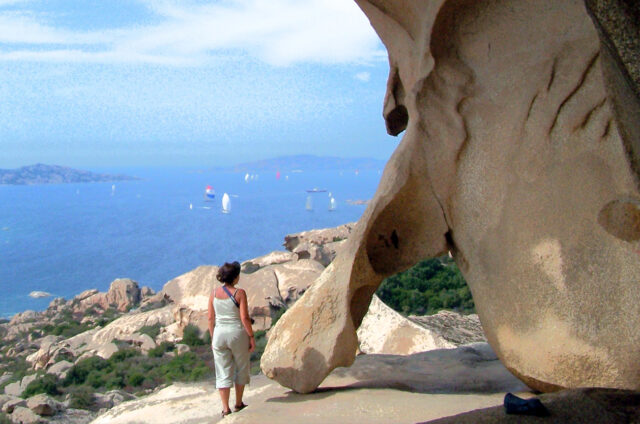 Skalní útvary, Capo d'Orso, Sardinie