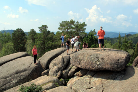 Sklaní město, Krasnojarskije stolby, Rusko