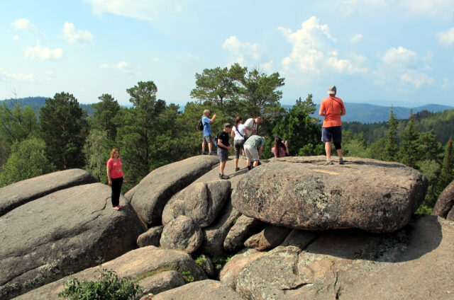 Sklaní město, Krasnojarskije stolby, Rusko