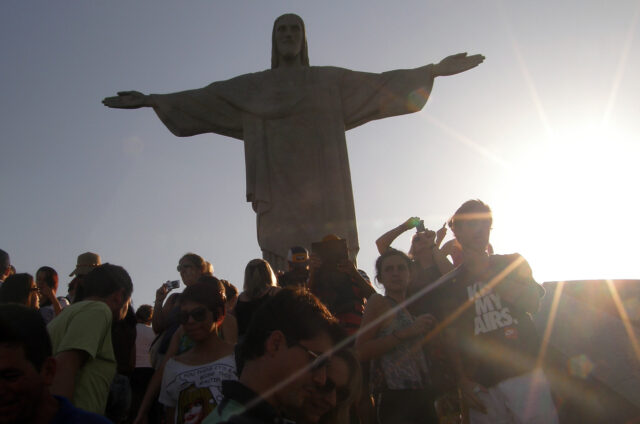 Socha Krista Spasitele, Rio de Janeiro, Brazílie