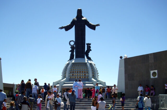 Socha Krista krále, Cerro de Cubilete, Mexiko