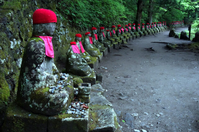 Sošky Buddhy v N.P. Nikkó, Japonsko