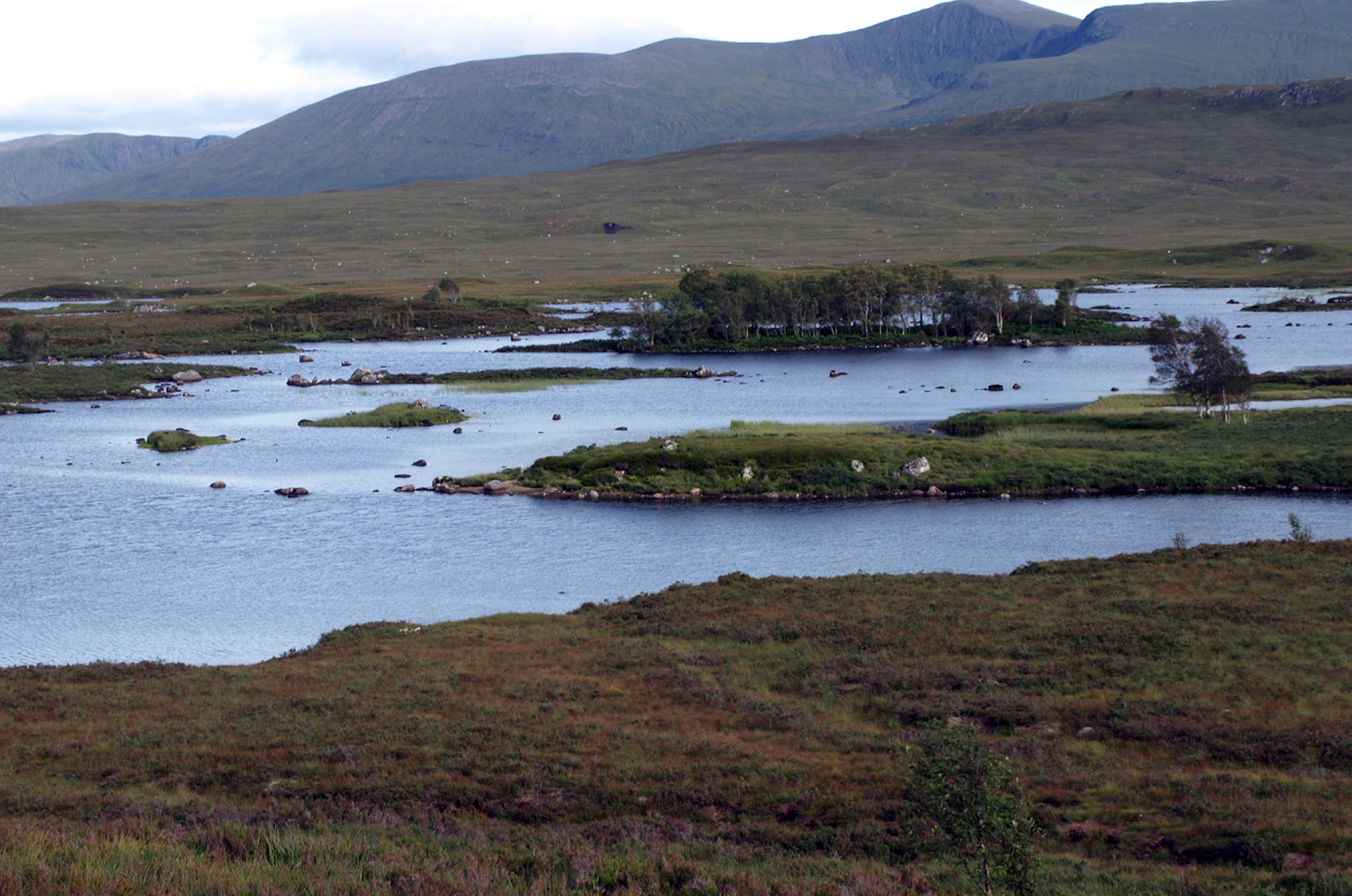 Tajemné vřesoviště Rannoch Moor, Skotsko
