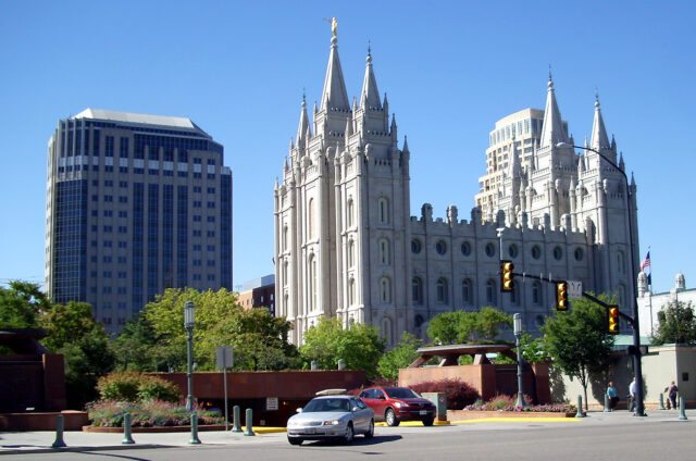 Temple Square, Salt Lake City, USA