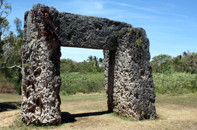 Triliton Ha´amonga ´a Maui, Tongatapu, Tonga