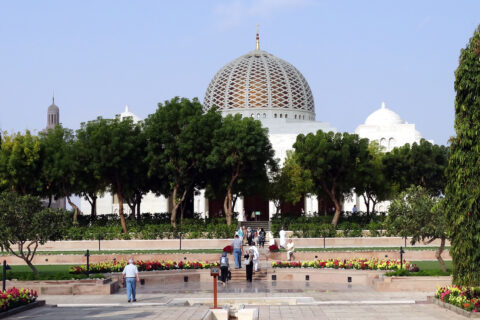 Velká mešita Sultan Qaboos, Maskat, Omán