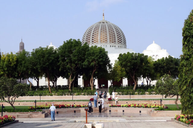 Velká mešita Sultan Qaboos, Maskat, Omán