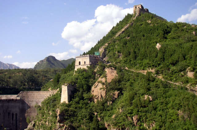 Velká čínská zeď, Čína