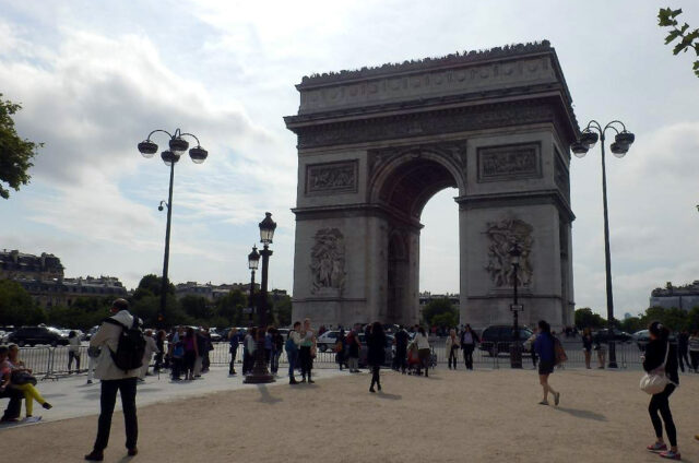 Vítězný oblouk, Paříž, Francie