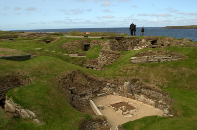 Zachovalé kamenné domy, Orkneje