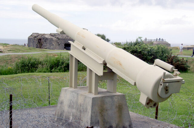 Zbytky německých bunkrů, Pointe du Hoc