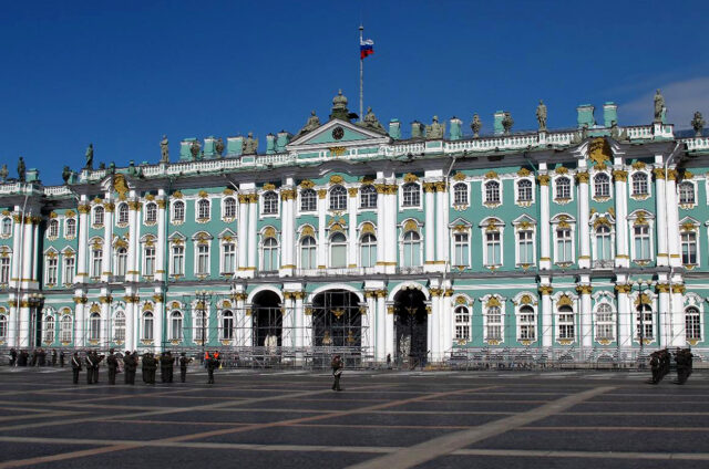 Zimní palác, Petrohrad, Rusko