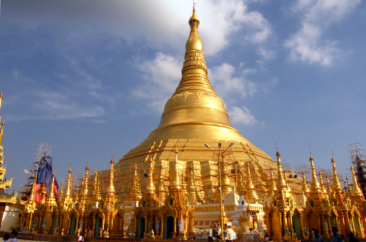 Zlatá pagoda Shwedagon, Barma