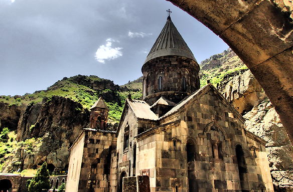 Horský klášter Geghard, Arménie
