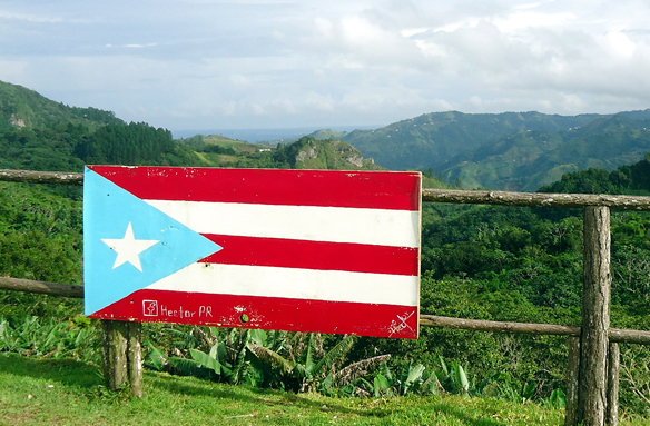 Horské pásmo ostrova, Portoriko