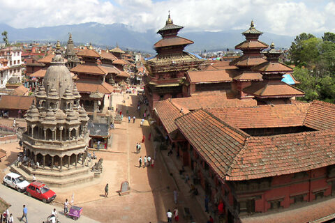 Durbar Square, Káthmándú, Nepál