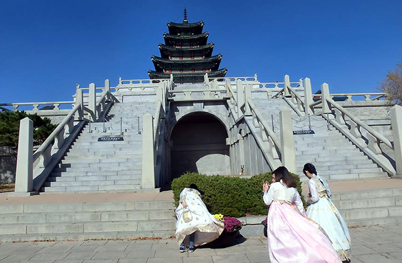 Palác Kjongbokkug, Soul, Korea