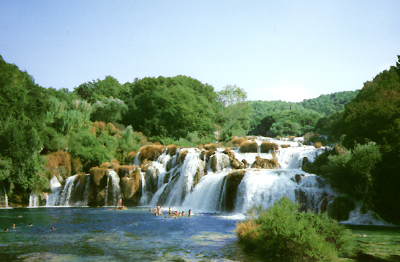 Vodopády řeky Krky