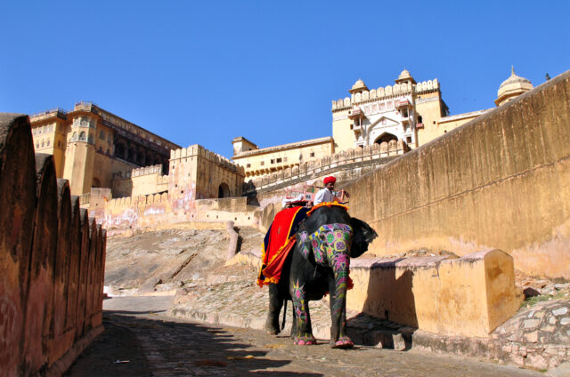 Červená pevnost, Jaipur, Indie