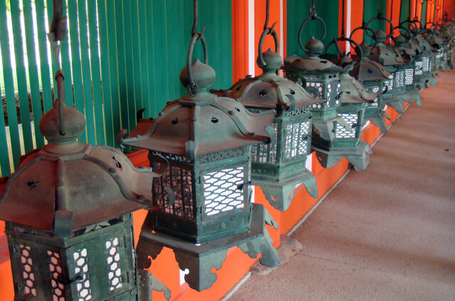 Šintóistická svatyně Kasuga, Japonsko