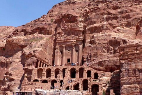 Skalní město Petra, Jordánsko